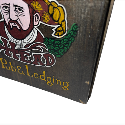 ⭐️ヴィンテージ⭐️ KINGS HEAD Pub＆Lodging ダーツボード Kings Head Pub and Lodging Vintage Dart Board Cabinet