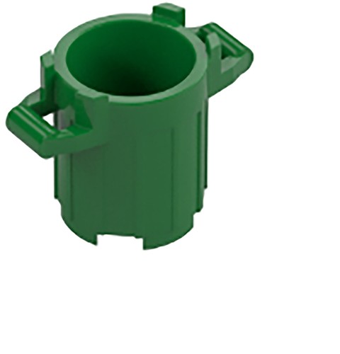 1 New LEGO Green Trash Can 28967 container recycle can bin garbage 92926 rubbish - Picture 3 of 6