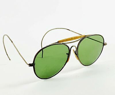 Antique Vintage Aviator style sunglasses ca 1940's Pilot | eBay Antique Vintage Aviator style sunglasses ca 1940's Pilot | eBay