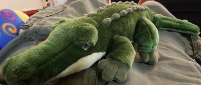 SWAMPY Plush STUFFED ALLIGATOR Aurora World 22