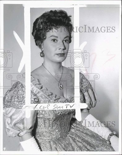 1956 Press Photo TV Actress Rita Lynn - pio34277
