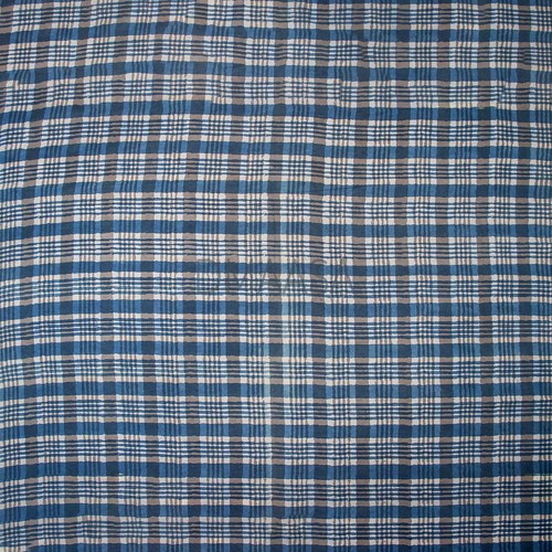 Indigoblau Blockdruck indische Baumwolle Laufen Nähen Sommerkleid Stoff Meterware - Bild 3 von 5