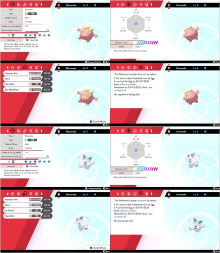 Ultra Brillante 6IV Elección de 250 Dex #001-808 Nivel 5 Pokemon Espada/Escudo Hogar - Imagen 161 de 250
