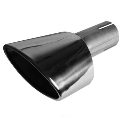 PAIR 08-12 BUICK ENCLAVE RIGHT & LEFT STAINLESS EXHAUST TIP 2.375" IN 3x6"OUT - Picture 2 of 2