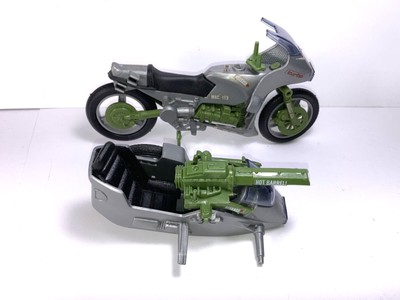 Silver Mirage Motorcycle 100% Complete 1985 ORIGINAL Action Figure