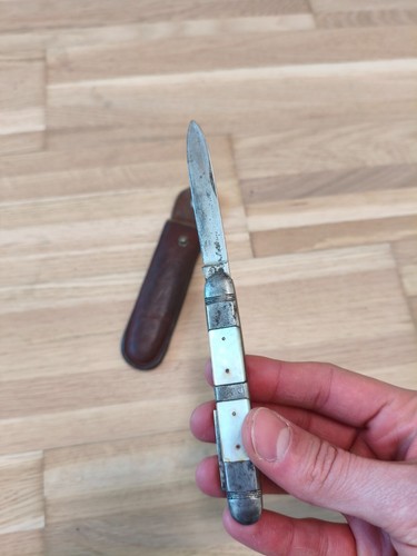 Altes Taschenmesser Solingen mit Original Etui Selten - Bild 4 von 8