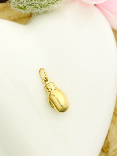 Anhänger Boxhandschuh Kettenanhänger Gelbgold Goldanhänger 585er 14KT - Bild 12 von 12