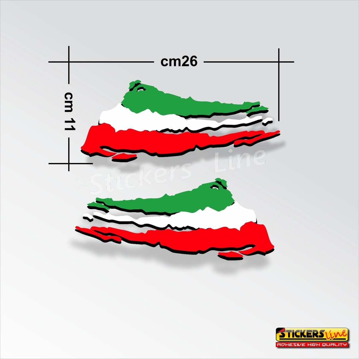 Decalcomania Dell'autoadesivo Del Paraurti Posteriore Della Bandiera Aliana Per Fiat 500 Abarth 595 695 - Foto 5