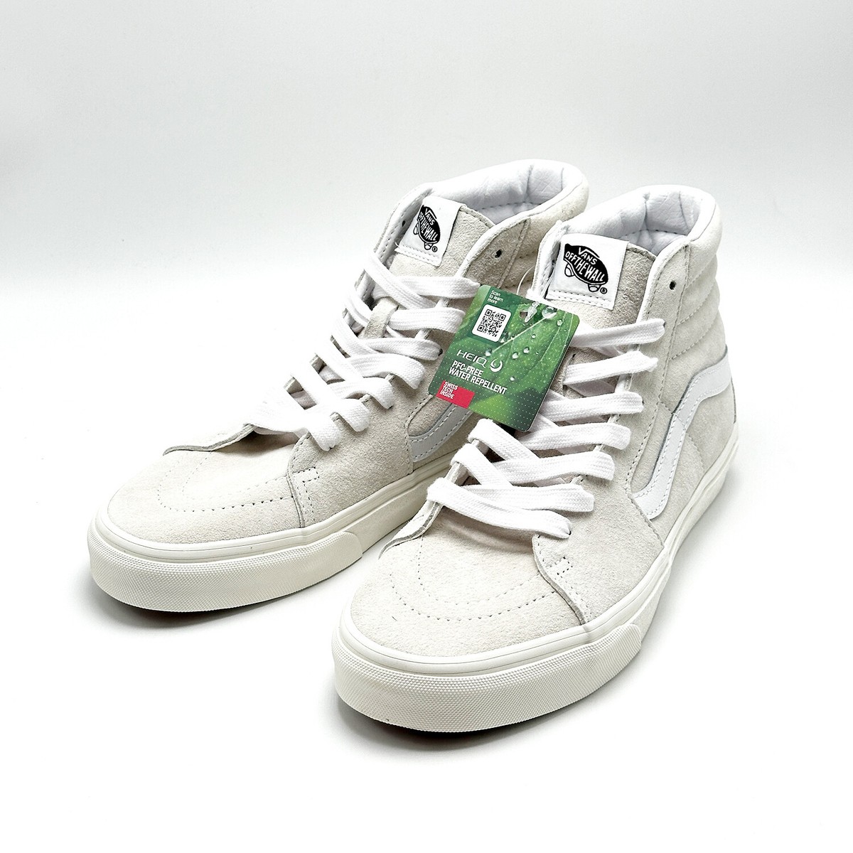 NEW* Unisex VANS SK8-HI Blanc De Blanc (VN0007NSJVY), Sz 8.0