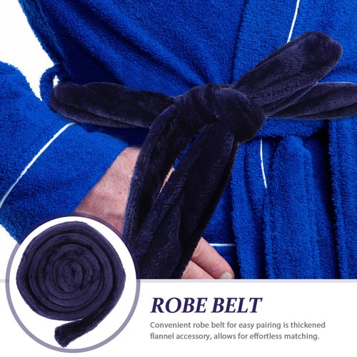 Bathrobe Belt Flannel Belting Woman Mens Replacement Belts for Bathrobes - Bild 4 von 12