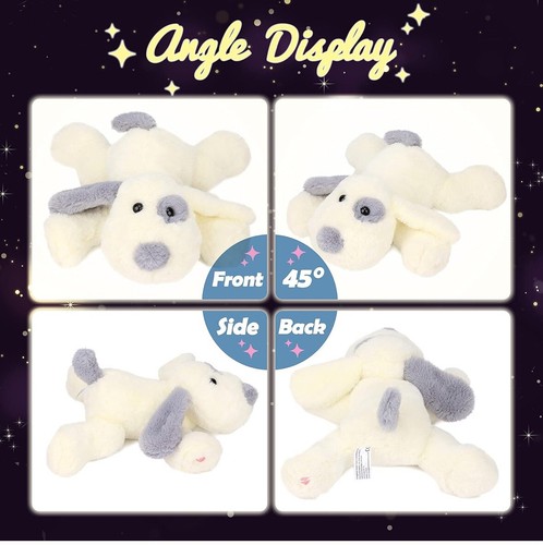NWT Hopearl LED Plush Puppy Light Up Night Light Stuffed Animal 14" - Picture 3 of 10