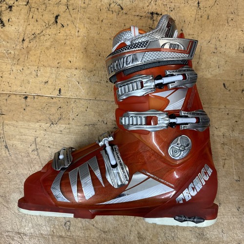 TECNICA DIABLO MAGNESIUM ORANGE MENS SKI BOOTS 334mm (11.5? see notes) - Picture 10 of 22