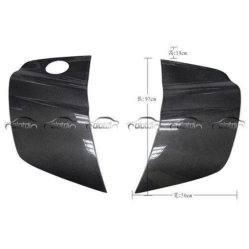 Fibra de carbono para Audi R8 cupé 2008-2015 reacondicionamiento puerta lateral guardabarros panel hojas - Imagen 4 de 12