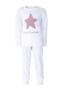 Sterne Gr LOUIS /& LOUISA /" Sternchenzauber /" Pyjama Oversice mauve L NEU