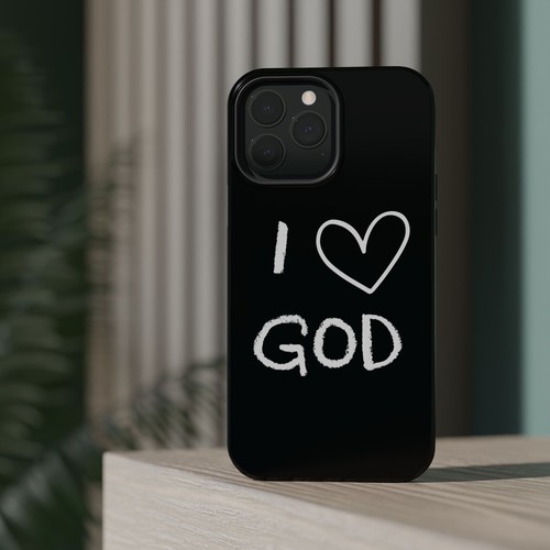 Inspirational Phone Case for Devotees, I Love God Magnetic Tough Case, Christian - 第 129/129 張圖片