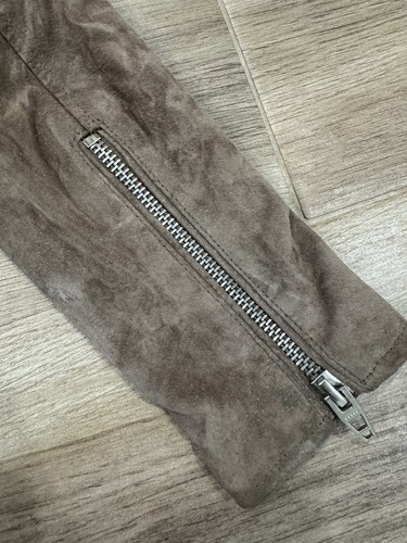 Blank NYC Women’s Leather Jacket Size SMALL Brown Full Zip Casual Suede Lined - Picture 10 of 16