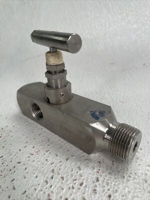 Anderson-Greenwood M5VDS46-BL Gauge Valve 3/4 MNPT x 1/2