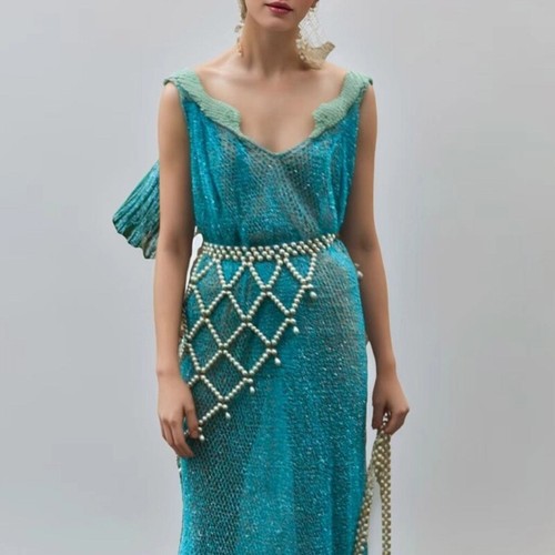 Waist Chain Imitation Pearls Texture Suitable for Festival and Fashion Occasion - Picture 6 of 8