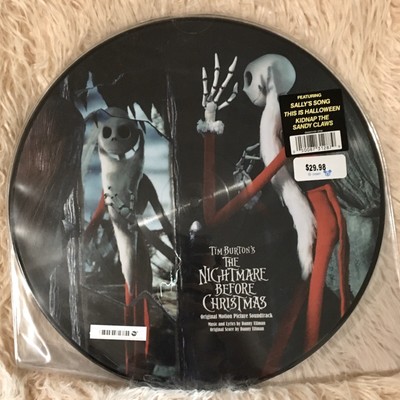 The Nightmare Before Christmas Original Motion Picture Soundtrack) Picture Vinyl 50087312879 | eBay