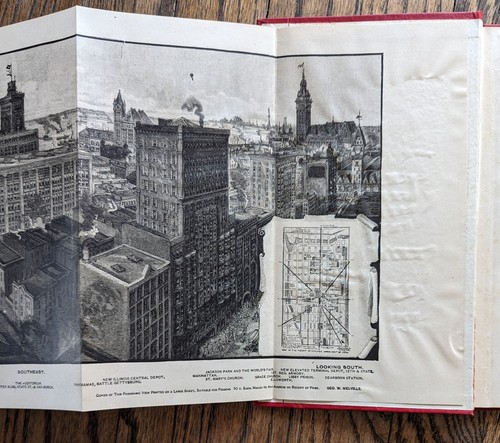 1893 Juwelen des wunderbaren Chicago und der Weltausstellung Panoramablick George Melville - Bild 5 von 13