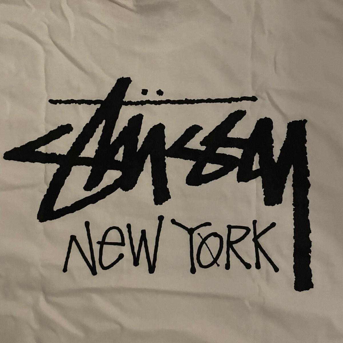 Stussy Stock New York Tee White 2025 (New With Tags) (ALL SIZES