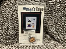 NEW RARE WATER'S EDGE CROSS STITCH CHART PACK "BOOO!"