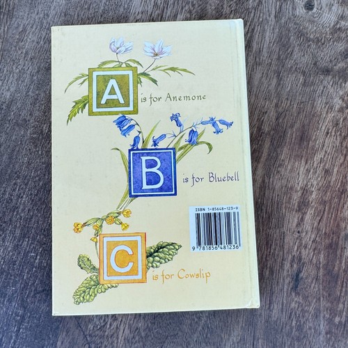 A FLORAL ABC Elizabeth Cameron Watercolor Art Alphabet Book Whimsical 1980s - Picture 4 of 6
