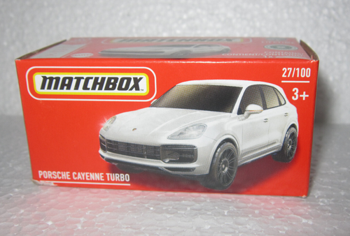 MATCHBOX PORSCHE CAYENNE TURBO WHITE 2024 POWER GRABS RELEASE HVR08-DNK70 - Picture 3 of 9