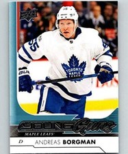 2017-18 Upper Deck Series 1 Young Guns #229 Andreas Borgman -Toronto Maple Leafs