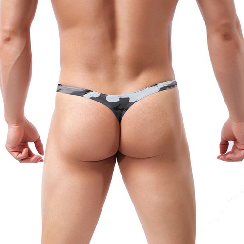 Herren Camouflage Unterwäsche Schlüpfer Tangas Hüftslip Höschen Unterhose Mini Bikini - Bild 35 von 40