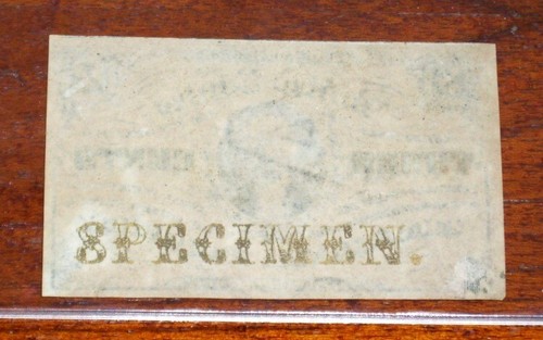 FR.1227 SP NMF (3rd Issue) 3 cent FACE SPECIMEN (Dark Background on Portait) - Picture 2 of 2
