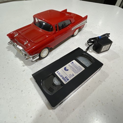 1957 Red Chevy VHS Videokassette Rewinder 1980 offiziell Chevy lizenziert FUNKTIONIERT - Bild 23 von 24