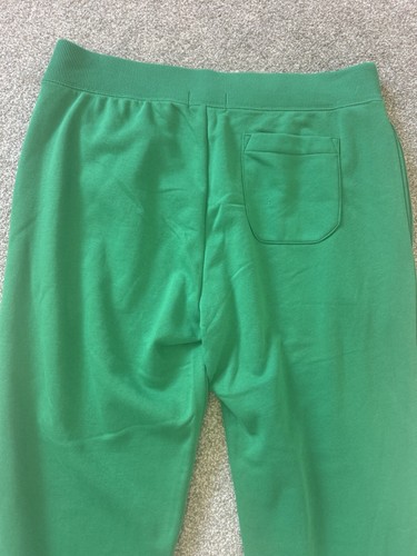 Ralph Lauren Mens Jogger Tracksuit Bottoms BNWT RRP £149 Green Spellout Large - Picture 7 of 7