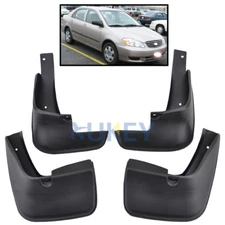 FOR TOYOTA COROLLA 2002-2008 FLEXIBLE MUD FLAP FLAPS SPLASH GUARD 2003 2004 2005