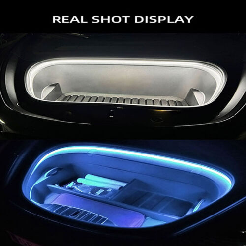 Auto Front Trunk LED RGB Frunk Light Strip Accessories For Tesla Model 3 X S Y - Picture 9 of 13