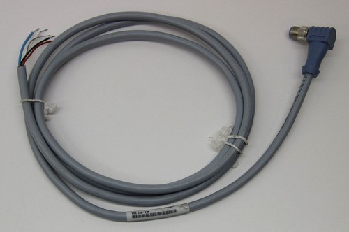 Turck U0452-102 eurofast Single-Ended Cordset, Right-Angle Male WSC 578-2M - Picture 1 of 5