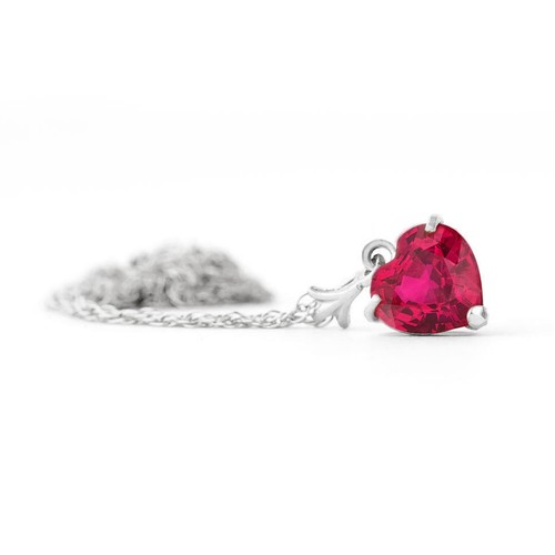1.15 ct 14k Solid YELLOW/ROSE/WHITE Gold Pendant Necklace brilliant cut heart - Picture 5 of 5