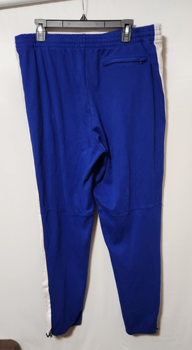 Pantalones deportivos cónicos POLO RALPH LAUREN para hombre azul-blanco entrelazados talla XXL - Imagen 2 de 2