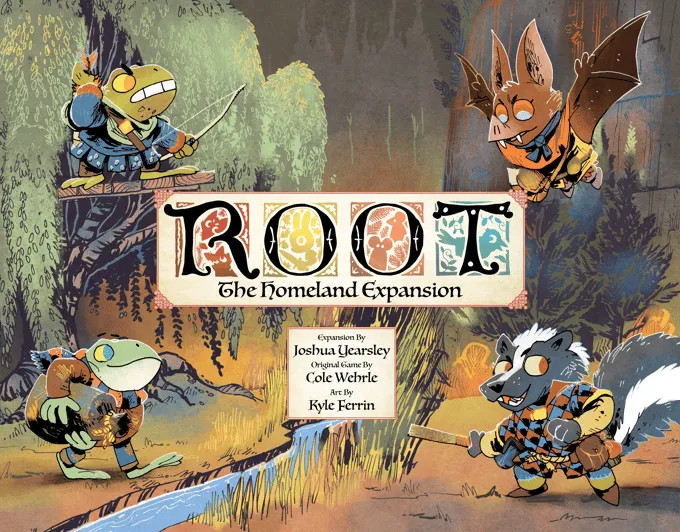 Root: PRESALE The Homeland expansion board game leder games New