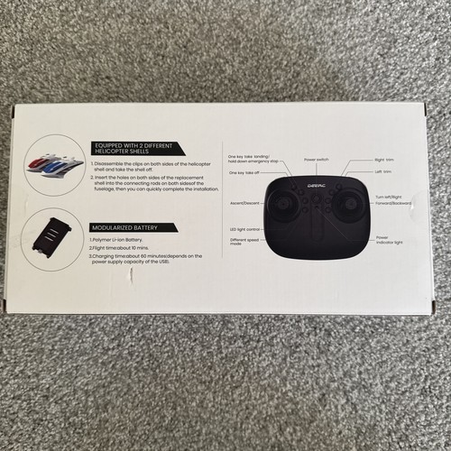 DEERC DE51 Remote Control Helicopter Altitude Hold RC Helicopters with Gyro - Picture 2 of 4