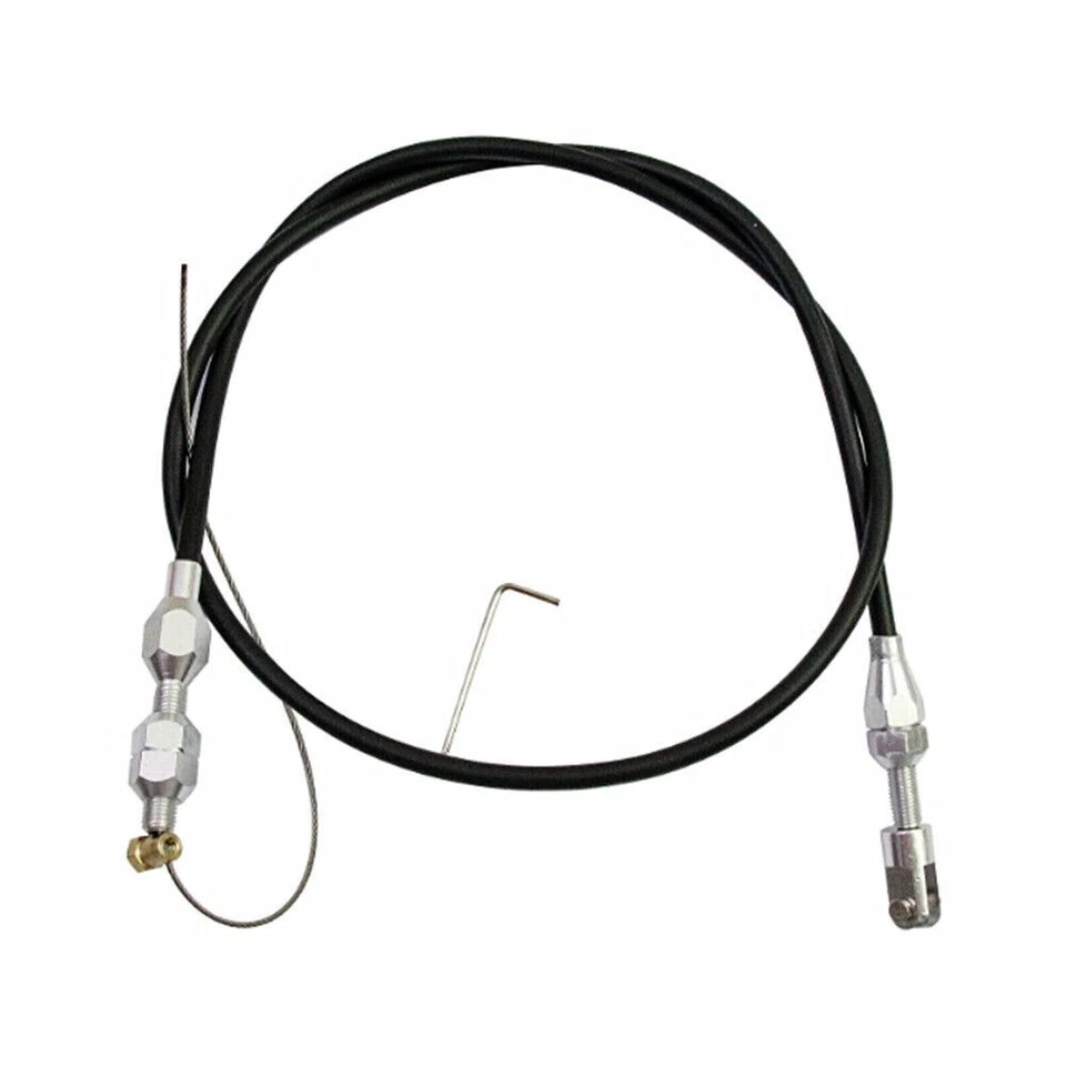 36inch Black Adjustable Car Modified Throttle Cable Accelerator Cable Universal Foto 4 de 4