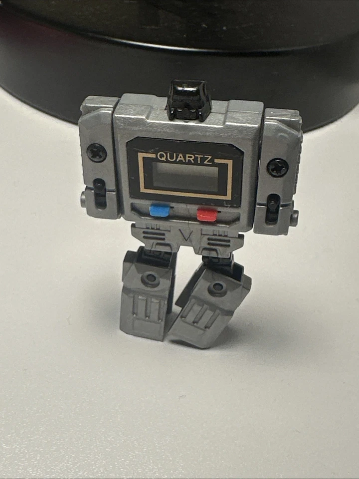 RARO 1983-4 Vintage Kronoform Cuarzo Transformador Robot Reloj Juguete (NO FUNCIONA) Foto 3 de 4