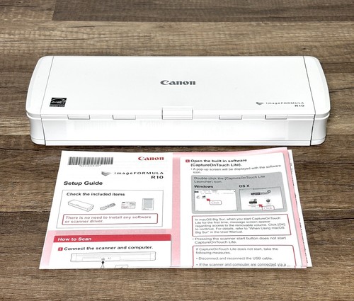 Canon ImageFormula R10 Portable Document Scanner NO CORDS - 第 2/5 張圖片