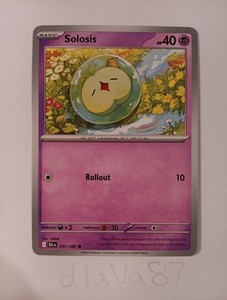 Solosis - 037/086 - Black Bolt - NM/M - Pokemon TCG - English