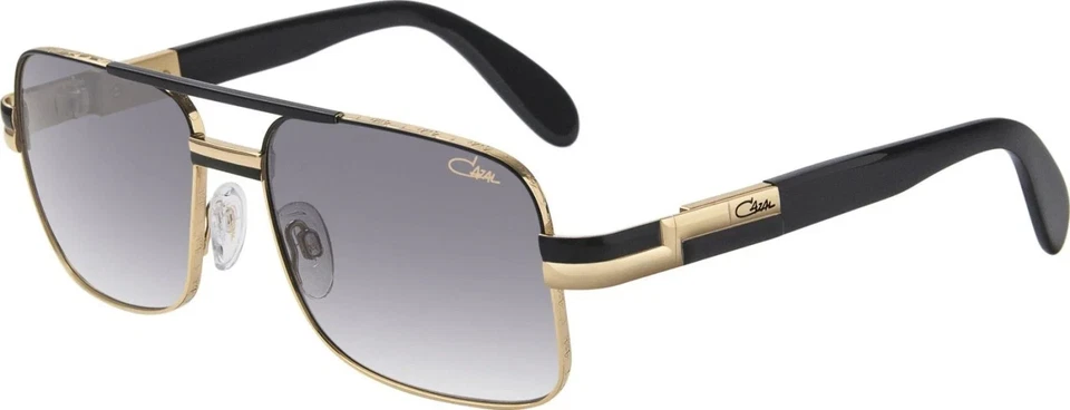 GAFAS CAZAL LEGEND MOD.988 COL.001 ORO NEGRO CON LENTES DEGRADADAS GRIS 57-16 Foto 3 de 4