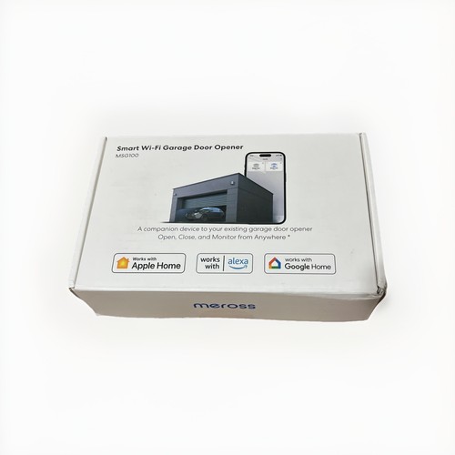 meross Smart WiFi Garage Door Opener, App Control, Compatible with