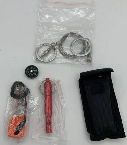 4 Patriots Staples of Survival SOS Mini Survival Kit Dose Taschenformat Behälter - Bild 5 von 12