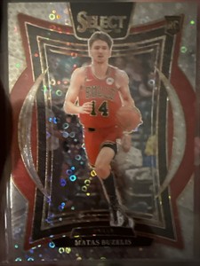 2024-25 Select Matas Buzelis RC Silver Disco Prizm Concourse #70
