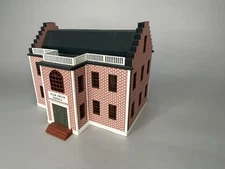 1995 Gudgel House Signed #200 Willon Junction Courthouse Miniature 1:144