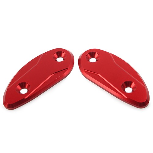 Espejo retrovisor Fit Honda CBR1000RR CBR 1000RR 2008-17 bloque placas base rojo - Imagen 3 de 7